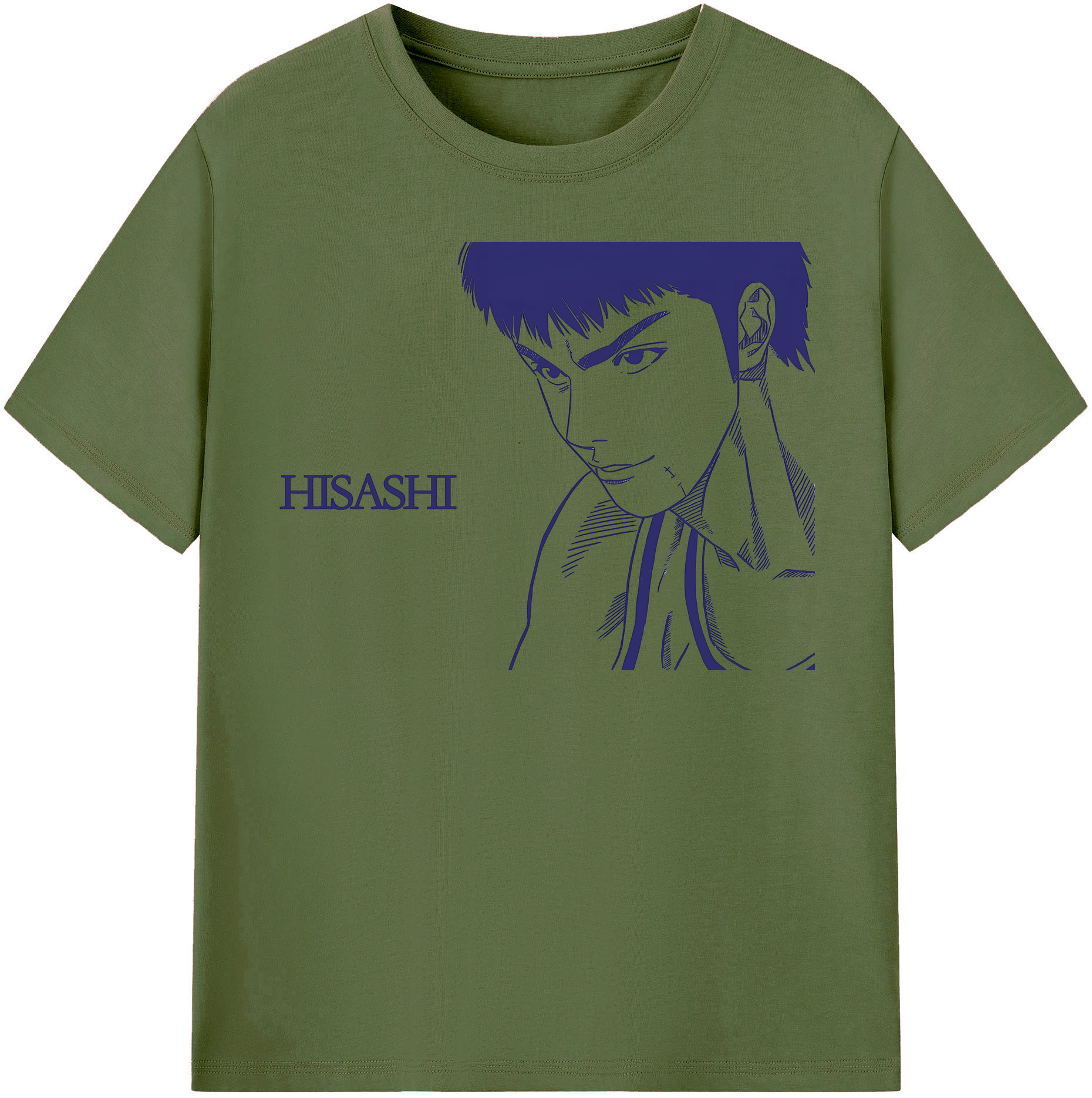 SLAM DUNK／スラムダンク 綿100％半袖Tシャツ（フロントプリント）